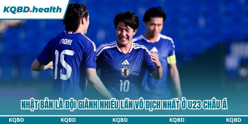 AFC U23 ASIAN CUP 24 Nhật Bản là đội giành nhiều lần vô địch nhất ở U23 Châu Á